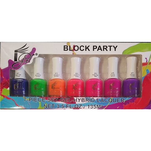1-Gel Effect Lacquer Collection - Block Party